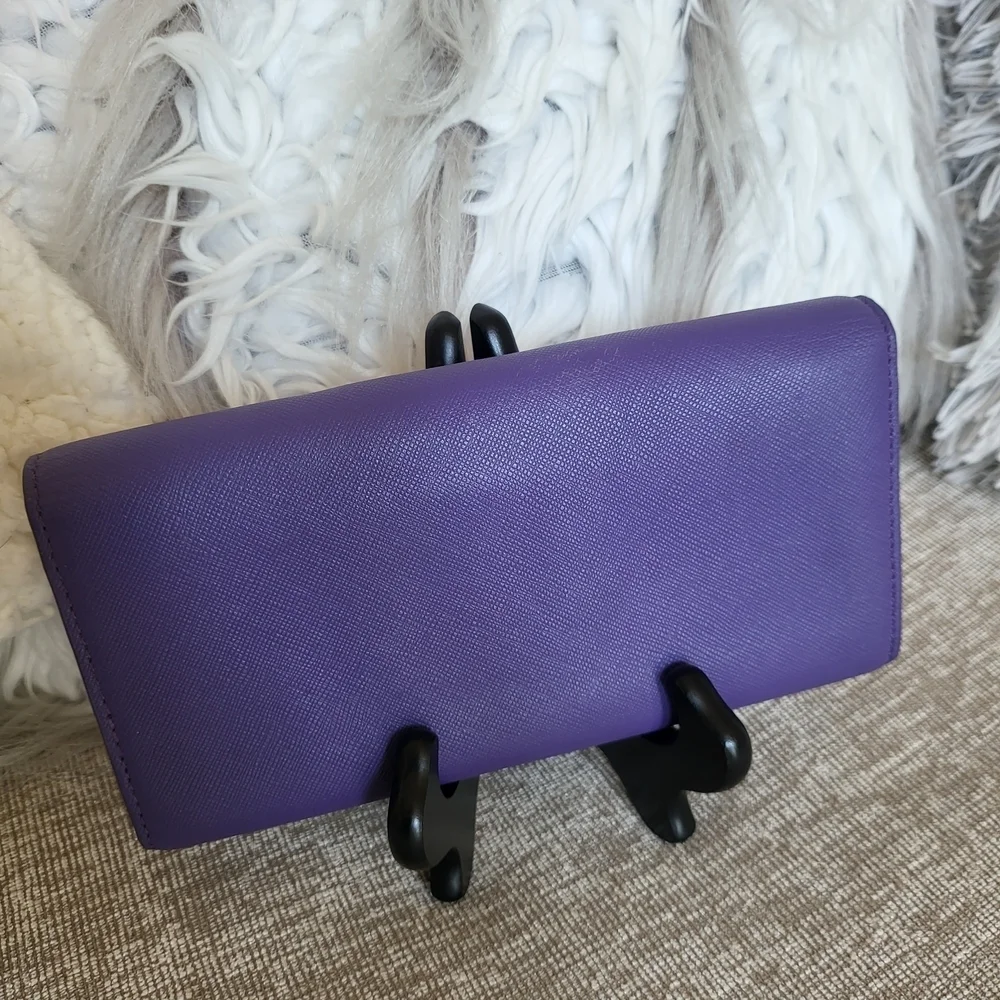Mcm Coral Trifold Long Wallet..Authentic..Like brand New!!